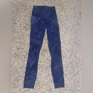 Lululemon WunderTrain Diamond Dye